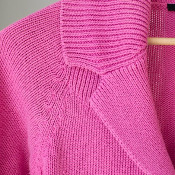 Button cardigan with pockets pink SM - Picture 5 of 9